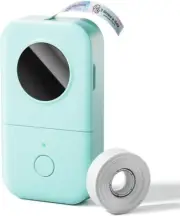 Pink Phomemo D30 Label Maker Machine, Portable Bluetooth Mini Label Printer