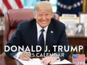 2025 Donald Trump Calender, Monthly Wall Calender 12 Month Made In The USA MAGA