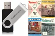 42 Old Issues of Workbench Magazine Carpentry Woodwork Plans (1958-1964) on USB