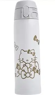 NEW Zojirushi Stainless Steel Vacuum Insulated Mug, 16-Ounce, Hello Kitty white