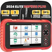 2024 New LAUNCH OBD2 Scanner CRP123E Plus Elite Full System Code Reader Car Diagnostic Tool with Oil Reset, SAS Calibration, Throttle Adaptation, Auto Vin, Battery Test,Lifetime Free Update