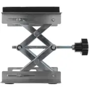 Stainless Steel Scissor Stand Platform Upper Cabinet Lab Table Lift Work