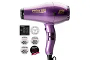 3x Parlux 385 Power Light Ceramic Ionic Hair Dryer Violet