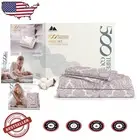 Elegant 3 PC Twin Sheet Set - Breathable Cotton Sateen with Paisley Print Design