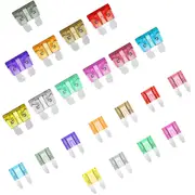 Elora 300pcs Car Blade Fuses Assortment Assorted Kit Blade Set Auto Truck