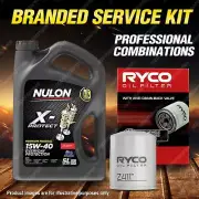Ryco Oil Filter Nulon 5L PRO15W40 Engine Oil Kit for Proton Exora M21 S16 Satria (for: Honda)