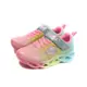 SKECHERS S-LIGHTS 運動鞋 電燈鞋 有開關 童鞋 魔鬼氈 粉/黃/藍 303711LLPMT no770