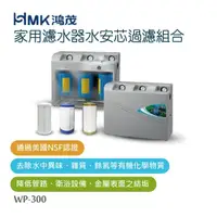 在飛比找momo購物網優惠-【HMK 鴻茂】家用濾水器水安芯過濾組合 不含安裝 WP-3