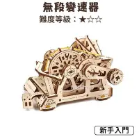 在飛比找Yahoo!奇摩拍賣優惠-UGEARS STEM - 無段變速器 (送砂紙) 烏克蘭正