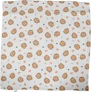 Milisten Newborn Soft Cotton Nursery Blanket for Boys Versatile Swaddling Receiving Nursing Cover Cute Print Design for Summer Use
