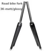 Carbon Fiber Fork Road Bike Front Fork 1-1/8 700c Superlight Bicycle Accessories