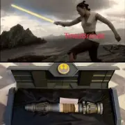 New Star Wars Galaxy Edge REY SKYWALKER LEGACY LIGHTSABER Yellow Disney Sold Out