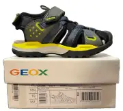 GEOX Borealis Sandal Navy / Black / Green (New with box)