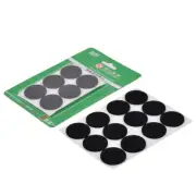 Felt Round Self-adhesive Table Chair Leg Furniture Protector Pad 30mm Dia 24pcs