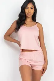 Cami Top and Shorts Ensemble