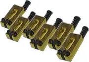 NEW - Graph Tech PG-8001-0G Strat/Tele Offset Saddles, GOLD