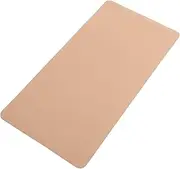 NOLITOY Dual Sided Desk Mat Thick Non Slip Writing Pad with Practical Strap Large Cork PU Blotter for Office and Home Use