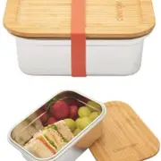 Stainless Steel Snack Box Food Container Storage Lunch BPA Free 800ml