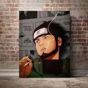Naruto Poster Anime Peripherals Mural Canvas Painting Decoration Room 55x80cm F