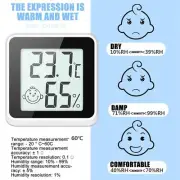 Digital LCD Indoor Car Thermometer Hygrometer Humidity Meter Monitor-Sensor ﻿
