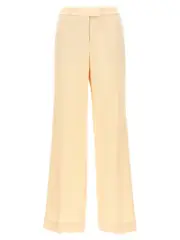 [Zimmermann] Zimmermann-Illustration Straight Tux Pantaloni Beige-Donna 1 Beige