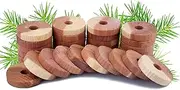 ACMETOP Aromatic Cedar Blocks for Clothes Storage, 100% Natural Cedar Balls Hangers, Storage Accessories Closets & Drawers (30 Pack)