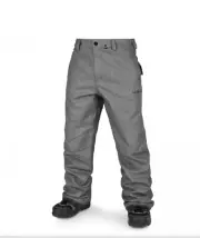 Men’s Volcom Eastern INS Ski Snowboard Insulated Pants Grey Size Large NWOT