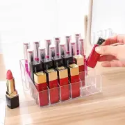 24 Compartments Lipstick Organiser Storage Display Box Case Costmetics Make=s FL