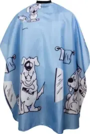 Kids Hair Cutting Cape For Barber Stylist Light Blue