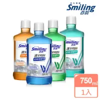 在飛比找momo購物網優惠-【Smiling 百齡】護牙周到漱口水超級護齦W_750ml