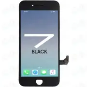 For iPhone 7 New Brilliance LCD with Touch and Back Plate Black Replacement Part