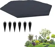 Uoqpty Stepping Stones,Decorative Pathway Pavers | Garden Pavers with Ground Stakes for Patio Pool Backyard Grave Playground Pathway Outdoor Spaces