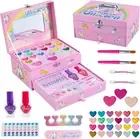 Kinderlolo Kids Washable Makeup Girl Toys, Real Make up Set, Little Girls Mak...