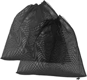 Aquarium Pump Filter Bag 2pcs Mesh Pump Filter Bags for Fish Tank Barrier Drawstring Fish