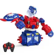 DEERC Radio Controlled Robot Toy for Children Fighting Robot Battle Electric Rob