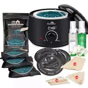 Lifestance Waxing Kit- L2 Wax Warmer Hair Removal- 4 Packs of Wax Beads(14.1 oz