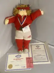 1984 Xavier Roberts World Class Edition Olympics Cabbage Patch Kids Girl 22”