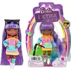 Barbie Extra Minis Doll & Accessories with Purple & Silver Hair, Toy Pieces Incl