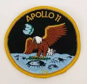 Apollo 11 NASA Space Mission Patch Aldrin Armstrong Collins Iron On Patch New 3"