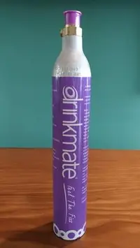 在飛比找Yahoo!奇摩拍賣優惠-drinkmate 氣泡水機 食用級 CO2 原廠 氣瓶回充