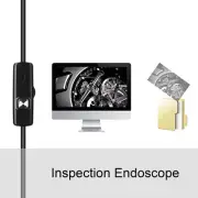 Endoscope 5.5mm USB Borescope Camera Waterproof For Inspection Maintenance New