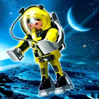 在飛比找蝦皮購物優惠-Playmobil 摩比 4747 絕版 太空人 宇宙人 宇