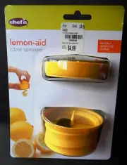 Chef'n Lemon-Aid Citrus Spiralizer - Quickly Spiralize Lemons, Limes, Oranges. .