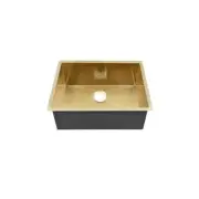 Swiss Madison Undermount Kitchen Sink 21" Sound Dampening Heat Resistant Gold