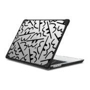 MacBook Air 13-inch (M2 - M4) Bounce Case CRAZY PATTERN LOGO