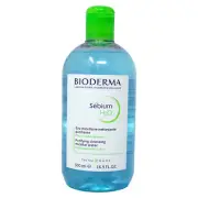 Bioderma Sebium H2O Micellar Water for Oily Skin, 16.9 Fl Oz