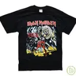 IRON MAIDEN / NUMBER OF THE BEAST BLACK - T-SHIRT (M)