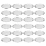 200pcs Regular Mouth Canning Lids, 68mm Metal Mason Jar Lids, Silver
