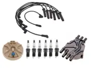 ACDelco Ignition Kit Distributor Rotor Cap Wire Spark Plugs for GMC Chevy RWD