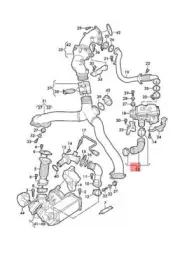 NEW AUDI VW AUDI Q8 Q7 TOUAREG 4MB 4MG 4MN CR7 PRESSURE HOSE 057145737C ORIGINAL